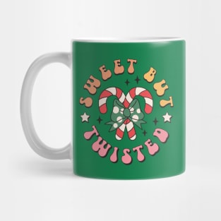 Sweet but Twisted Christmas Candy Cane Gift Mug